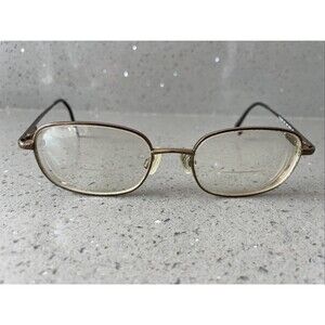 Luxottica Titanium 1027 4025 52-18-140 Italy Eyeglasses Frames ONLY full rim